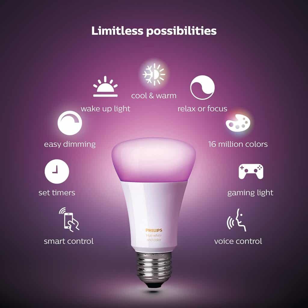 Philips Hue Smart Bulbs 