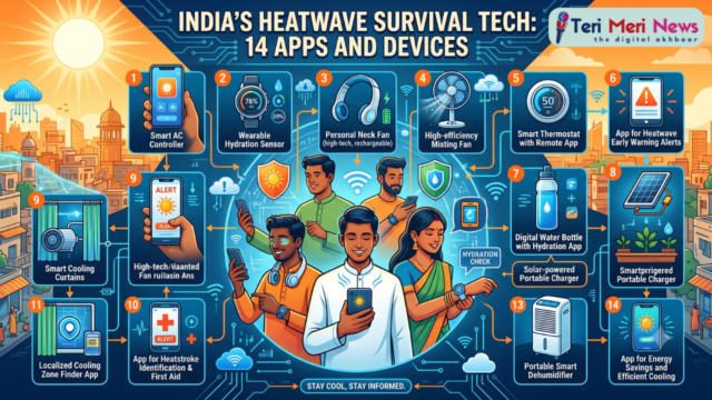 India’s Heatwave Survival Tech: 14 Apps and Devices