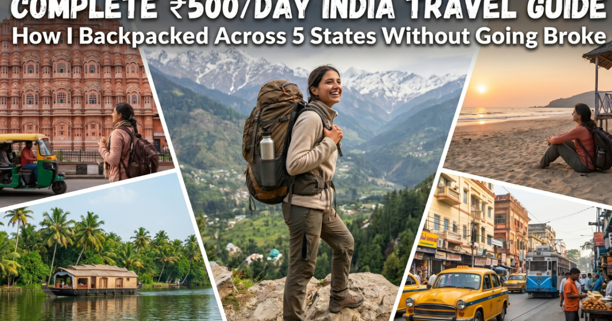Complete ₹500/Day India Travel Guide