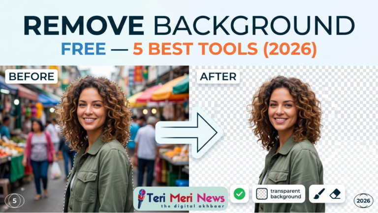 How to Remove Background from Photos Free — 5 Best Tools (2026)