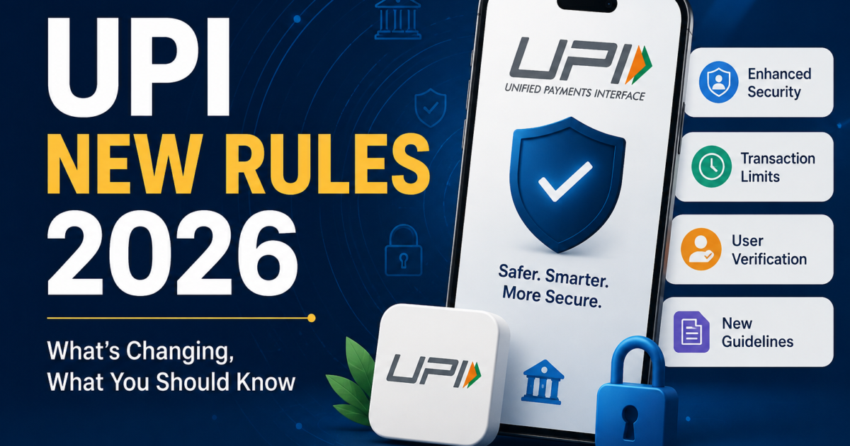 UPI New Rules 2026