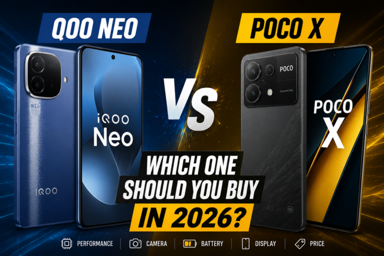 iQOO Neo vs Poco X