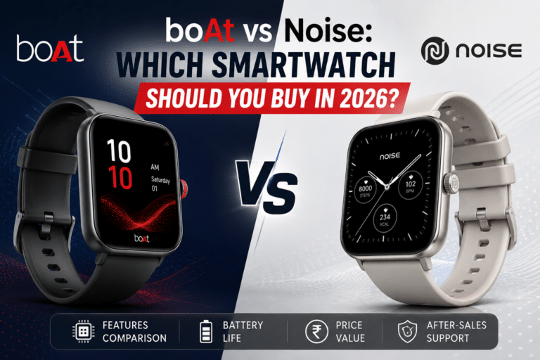 boAt vs Noise smartwatch