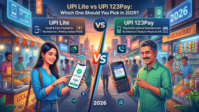 UPI Lite vs UPI 123Pay: Which One Should You Pick in 2026?