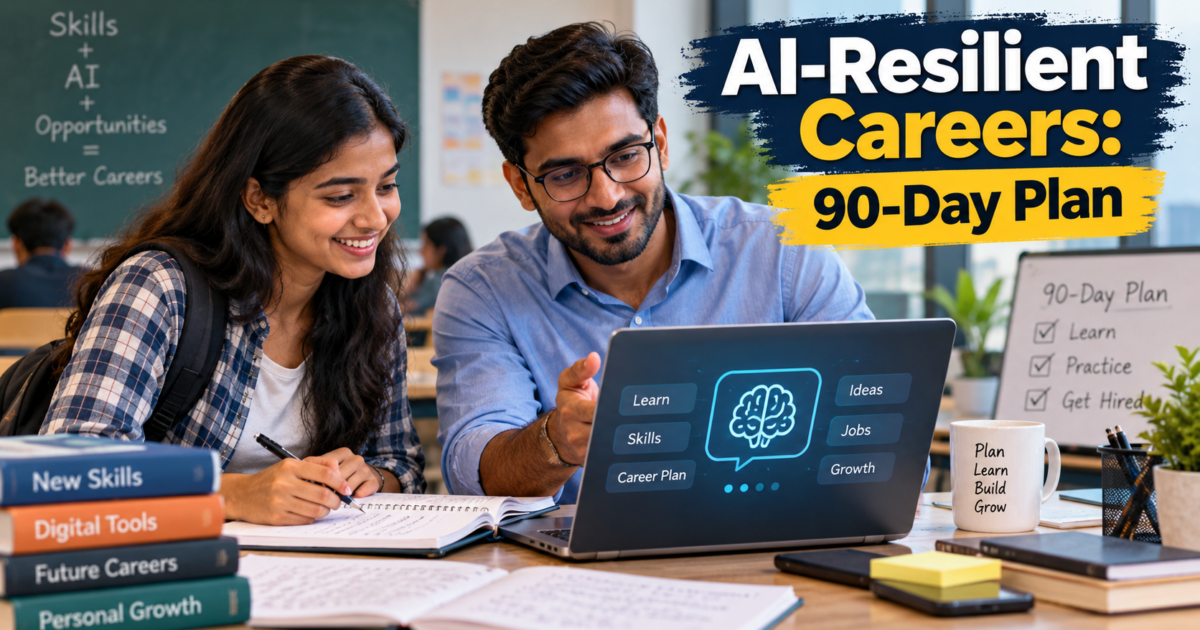 AI-Resilient Careers in India: Free Government Courses + 90-Day Roadmap